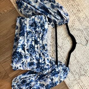 Floral Puff Sleeve Blouse